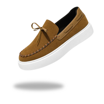 Mocassim Masculino de Couro Camurça Sartorius® Taormina