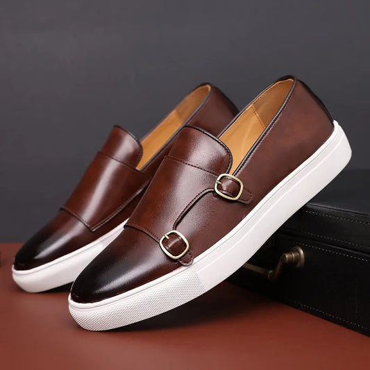 Mocassim Masculino de Couro Sartorius® Ísquia