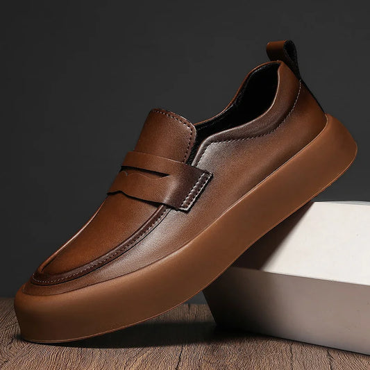 Mocassim Masculino de Couro Sartorius® Valenza